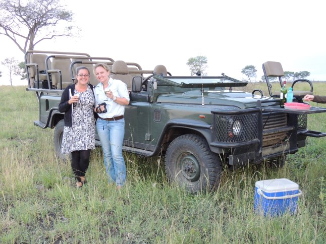 Sundowners in Sabi Sands
