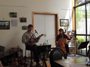 Shedfest Bromfield Winery duet