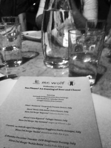 An Evening of Beer and Cheese