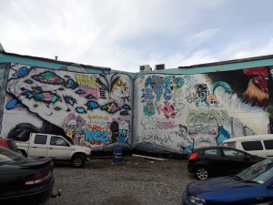 Christchuch chicken graffiti