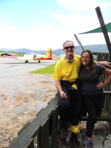 Lisa and Francoise, Skydive Fox Glacier