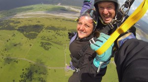 Driving the parachute