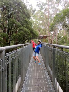 Friends at Otway Fly Adventures