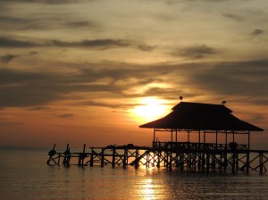 Sunset Pulau Tiga