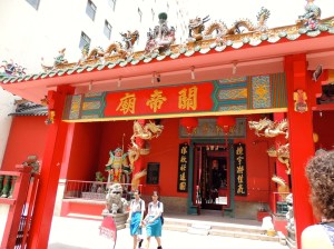 Taoist warrior temple