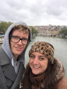 Jake and I and the Saône River, Lyon