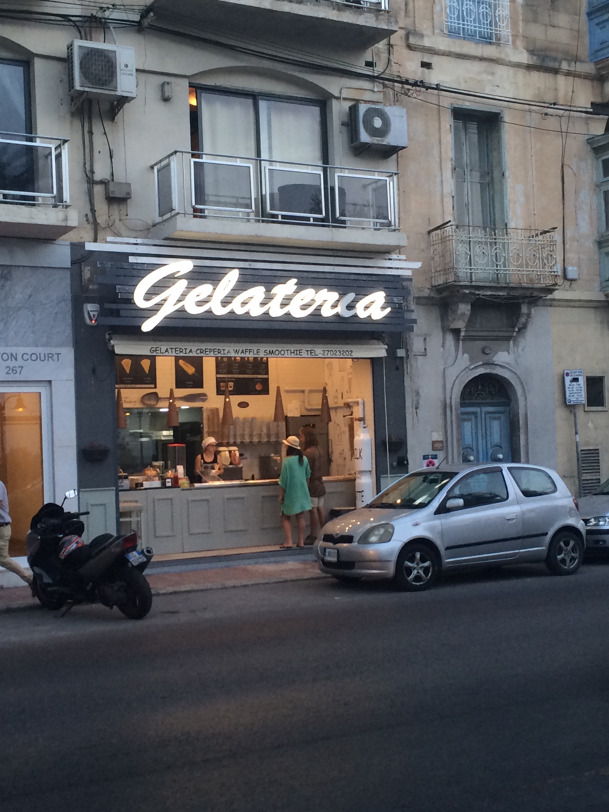 Gelateria, Malta