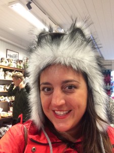 Souvenirs and wolf hats in Bergen