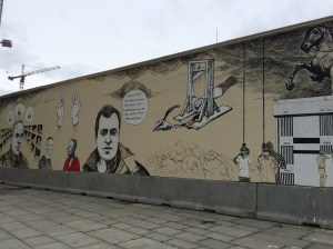 Street art at Nobel Peace Center