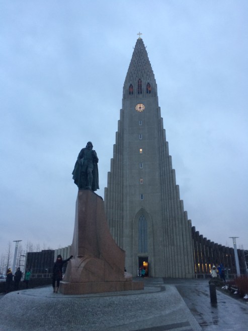 Iceland's largest church Hallgrímskirkja