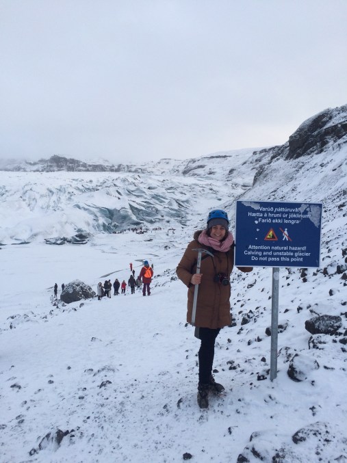 Start to Sólheimajökull glacier hike