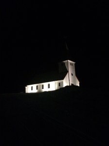Vik town church
