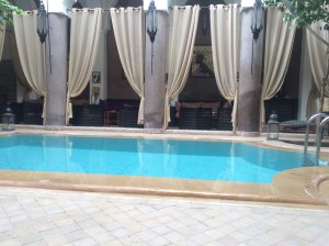 Palias Calipau pool, Marrakech