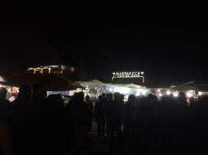 Jemaa el-Fnaa at night