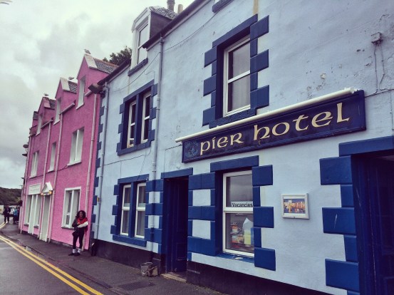Fish and chips in Portree, Isle of Skye