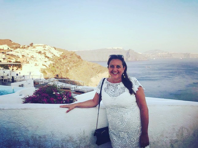 Lisa Vecchio, Santorini, Greece