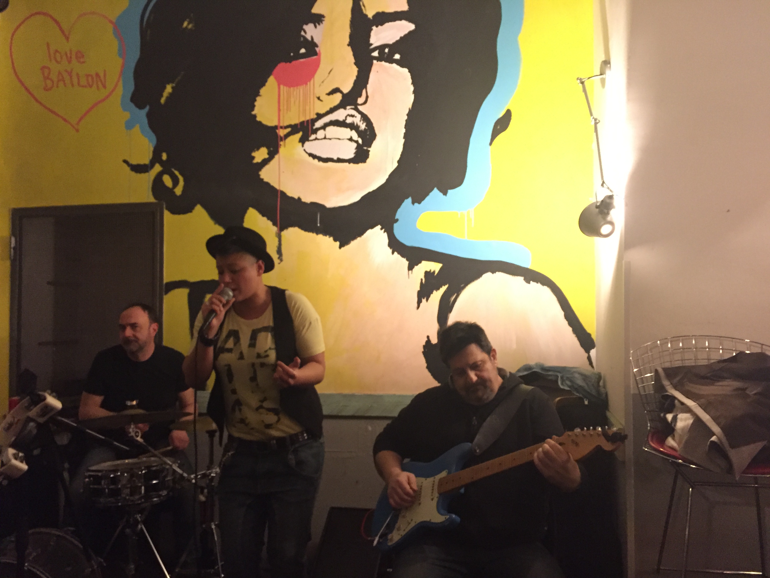 Live music at Babylon Café, Trastevere