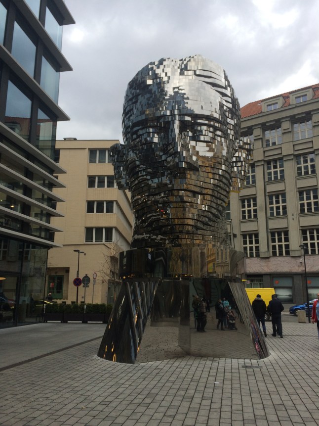 Giant Head of Franz Kafka