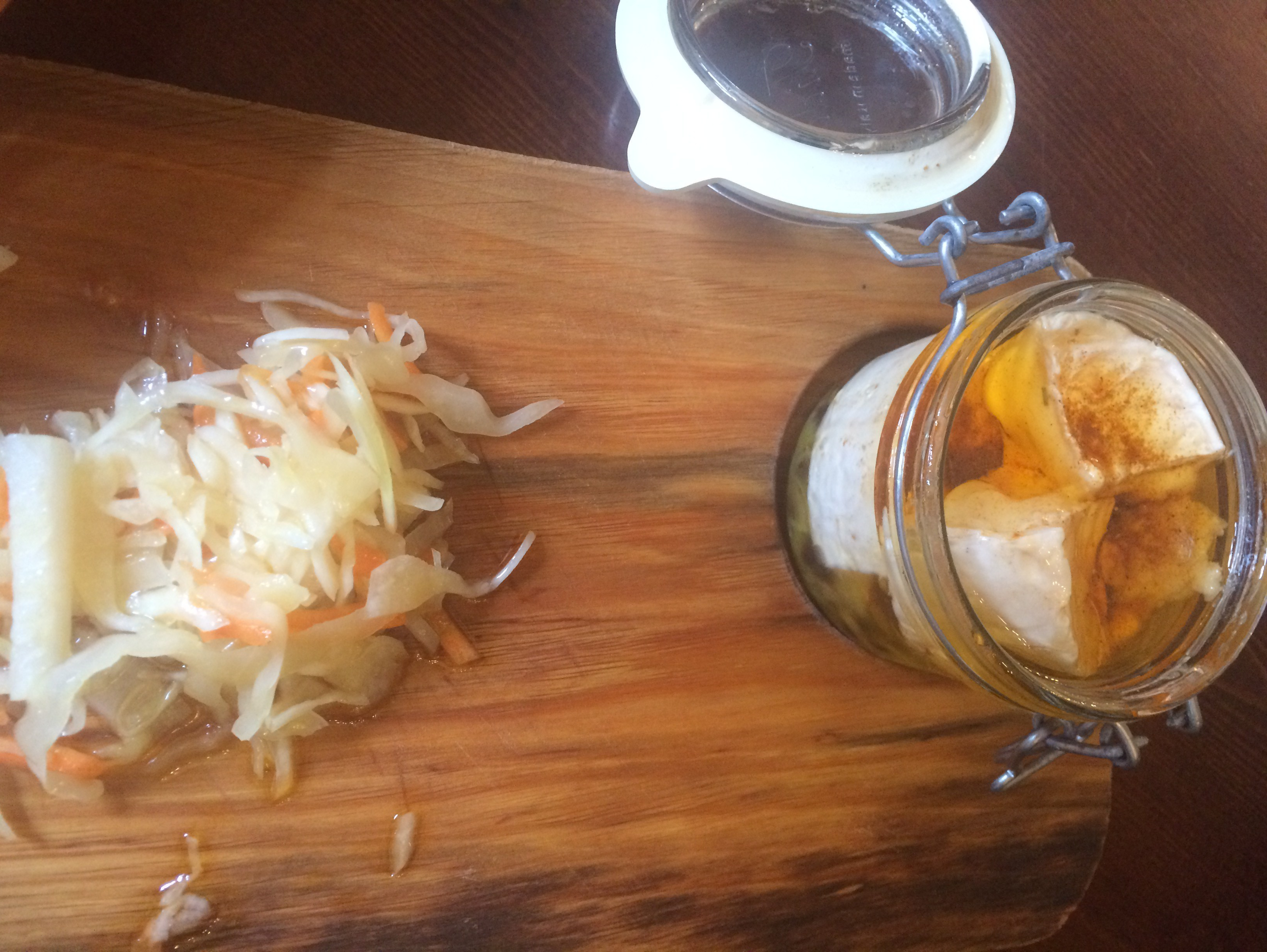 Pickled Cheese at Strahov Monastic Brewery