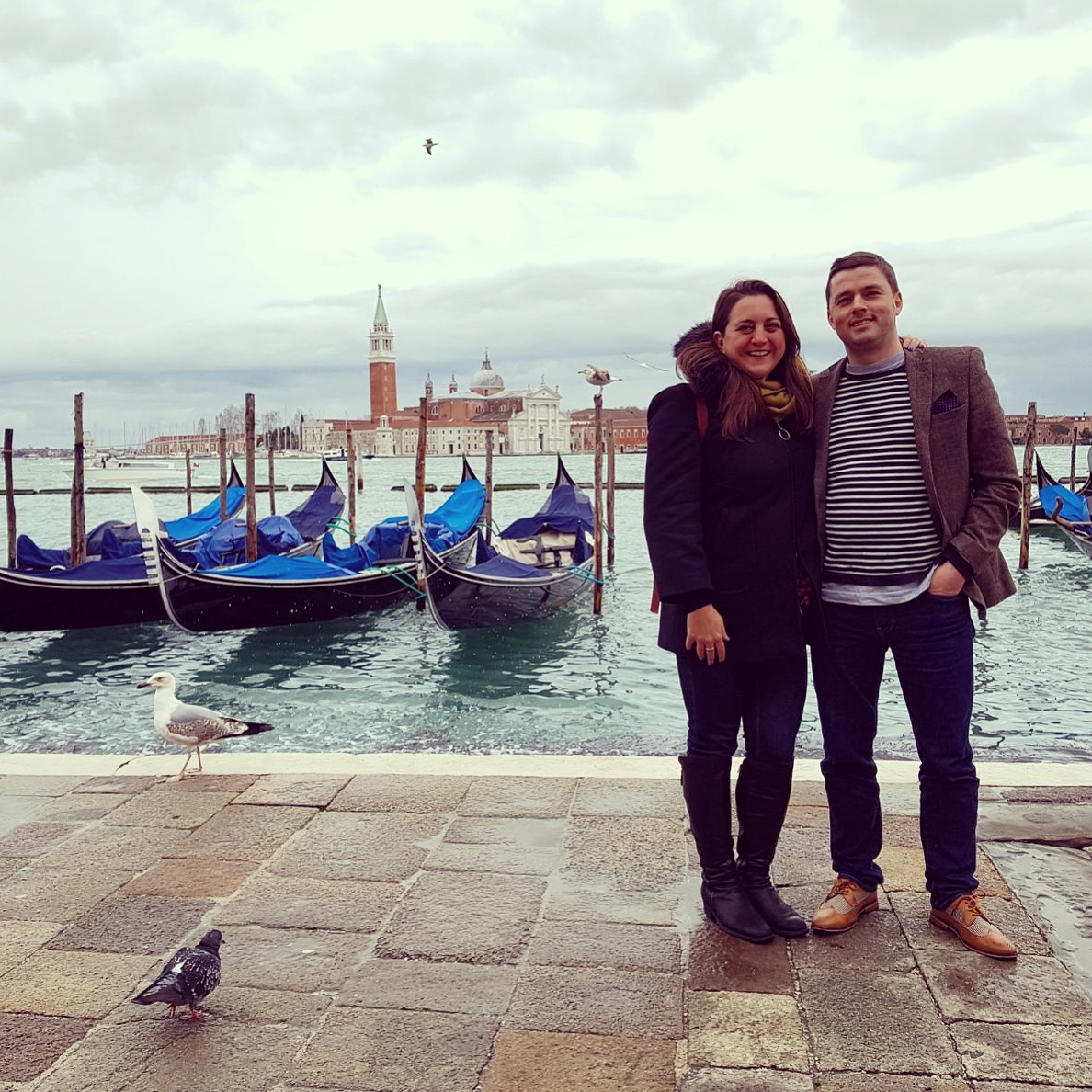 Lisa & Jamie in Venice