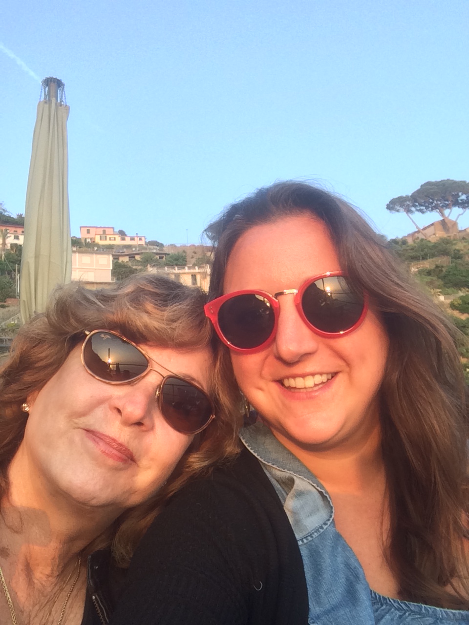 Lisa Vecchio & JoAnn Rose in Cinque Terre, Italy