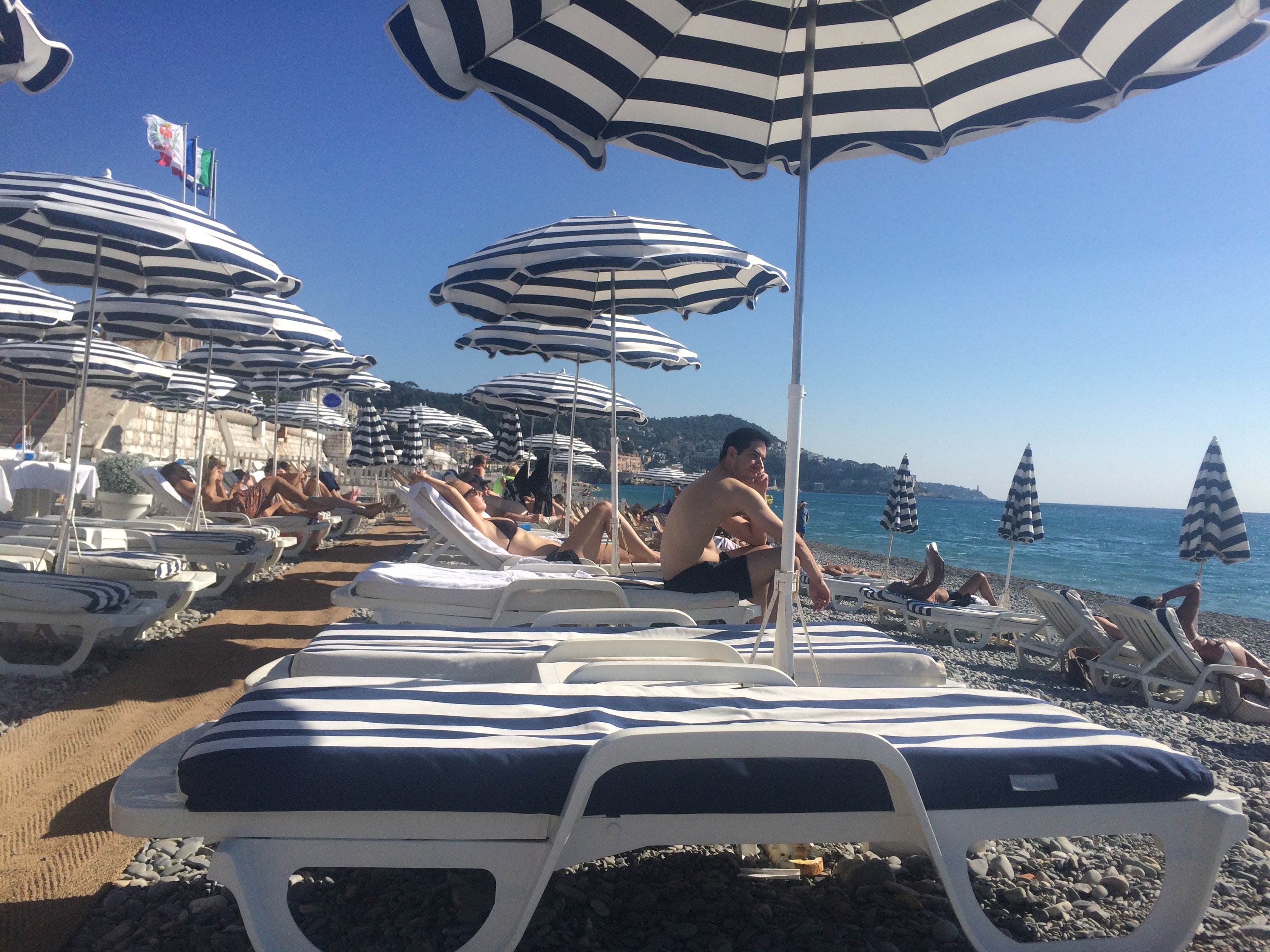 Deck chairs Ruhl Plage