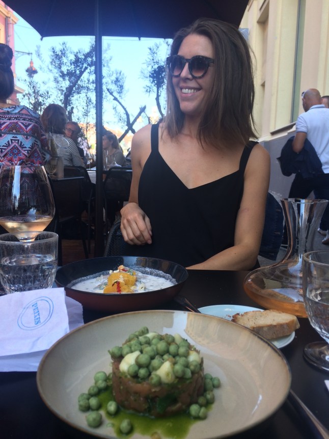 Hannah at Peixes, Nice