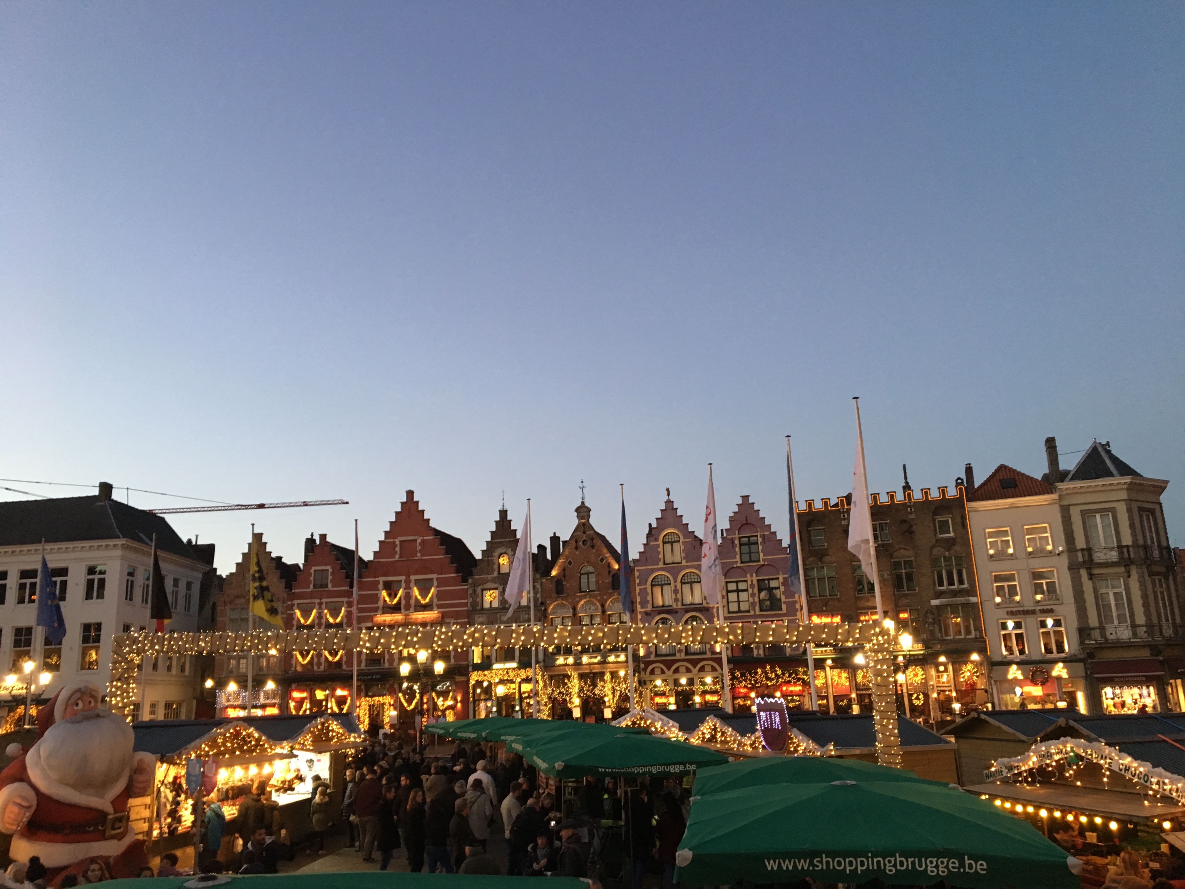 Bruges Christmas Market Square