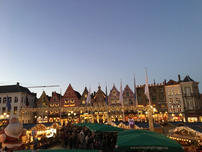 Bruges Christmas Market Square