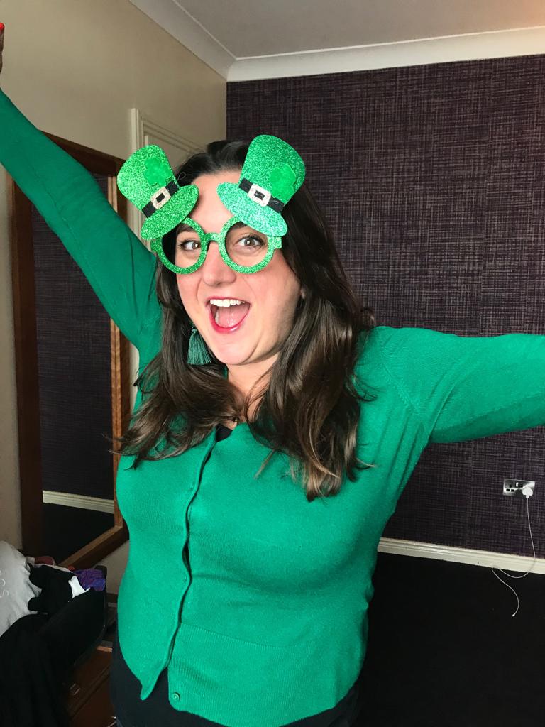 Lisa Vecchio, St Patricks Day Galway