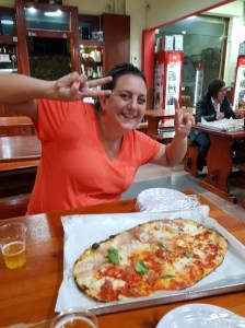 Late night pizza at Da Franco