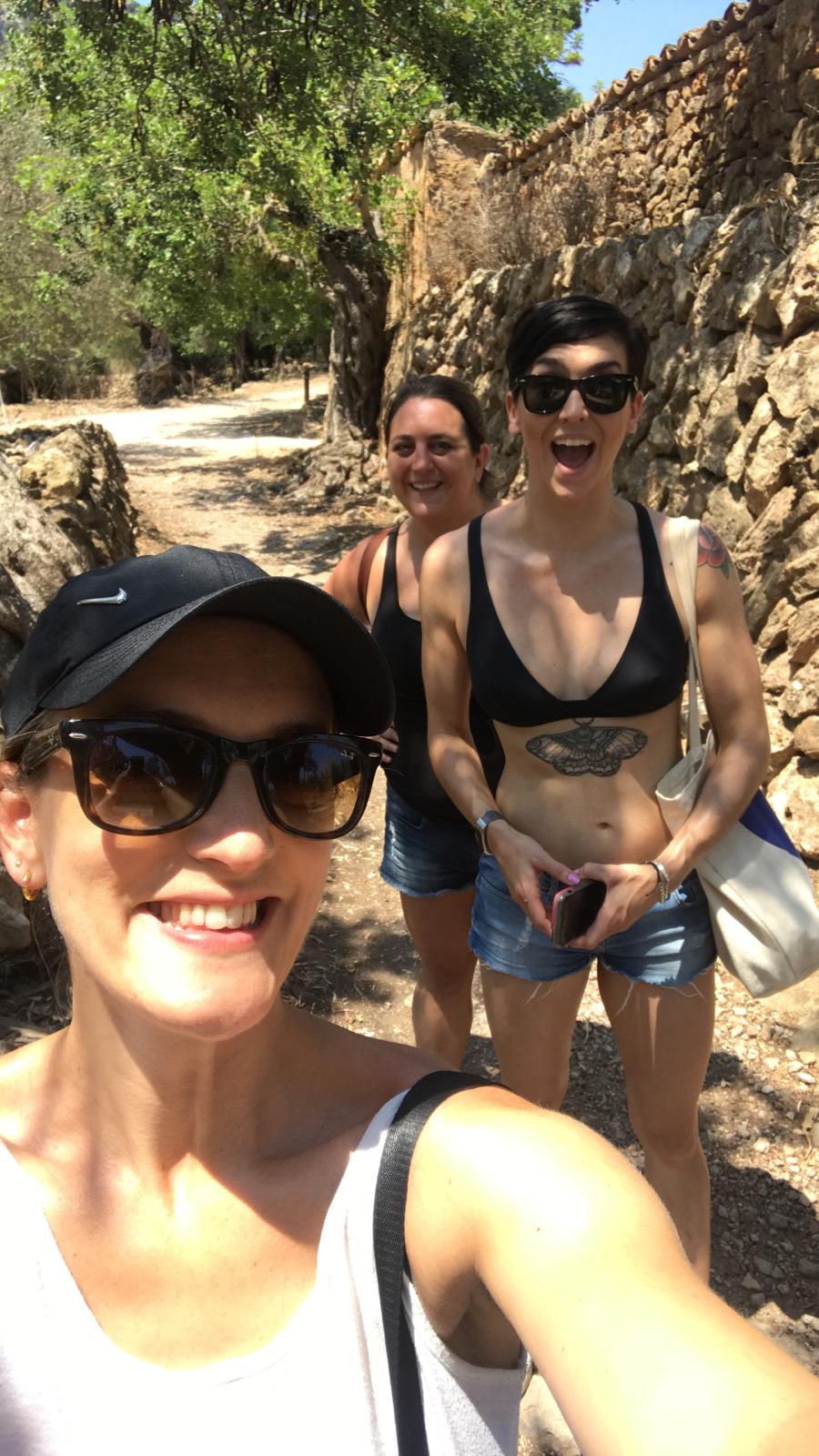 Group Shot Hiking Serra de Tramuntana, Majorca