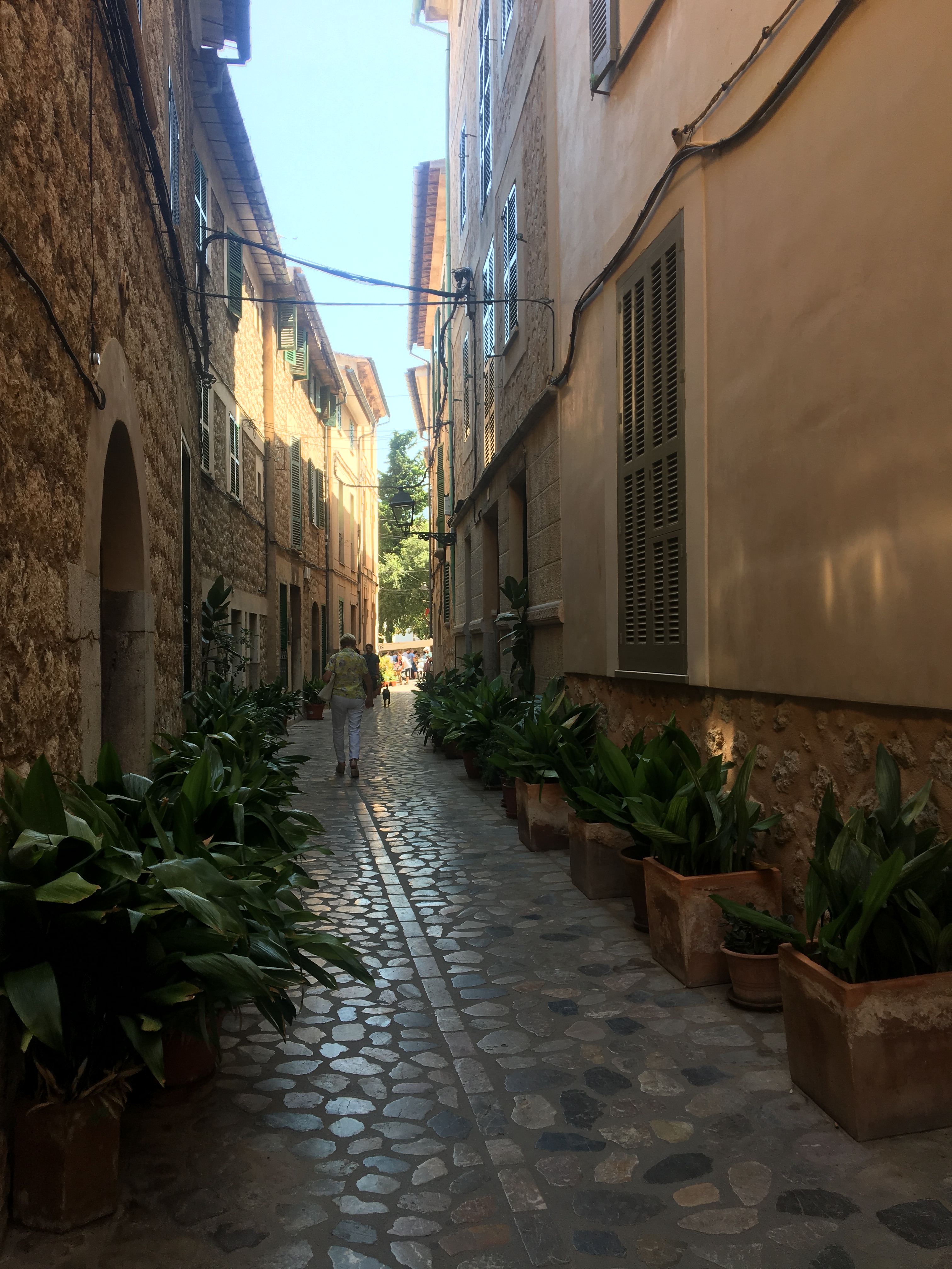 Streets of Sóller town, Majorca