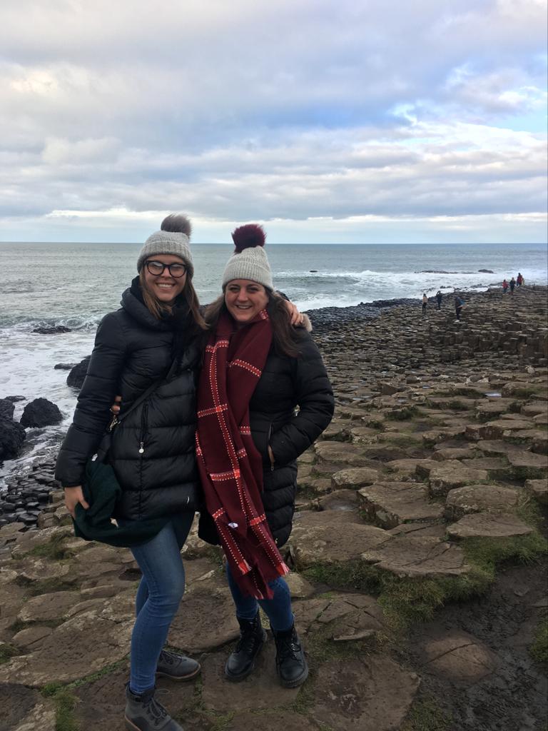 Lisa & Hannah at Giant's Causeway