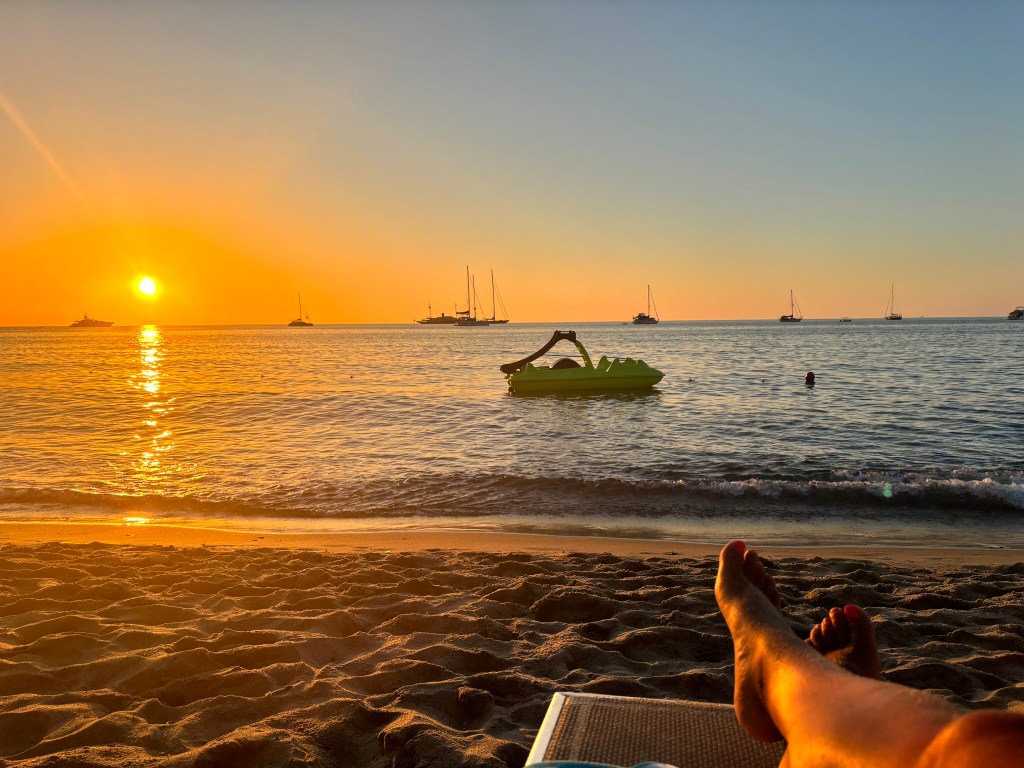 Sunset at Lido Pura Vida